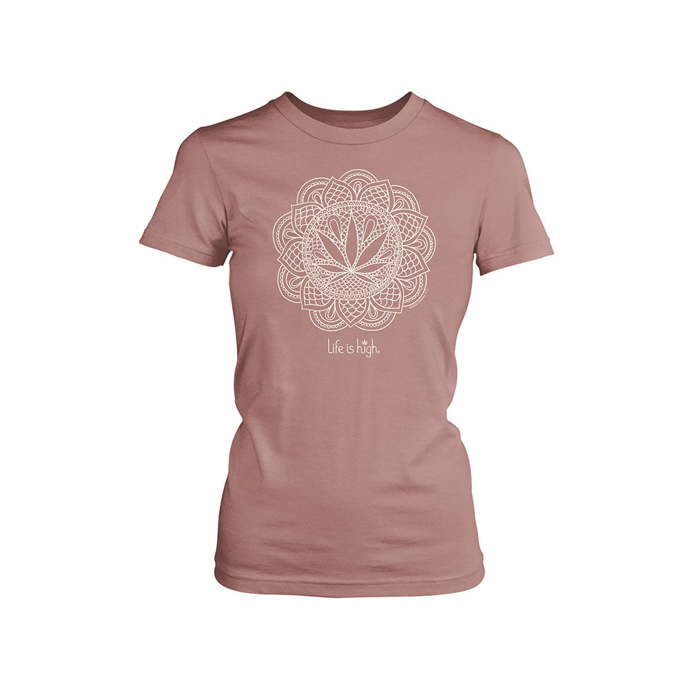 Yoga Relax Women&#39;s Tee Mauve, XL Womens