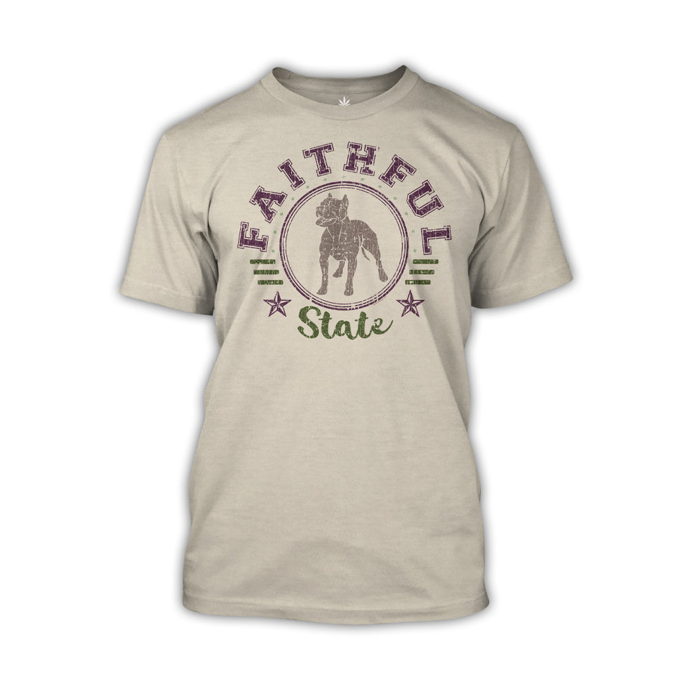 Faithful Pitbull T-shirt