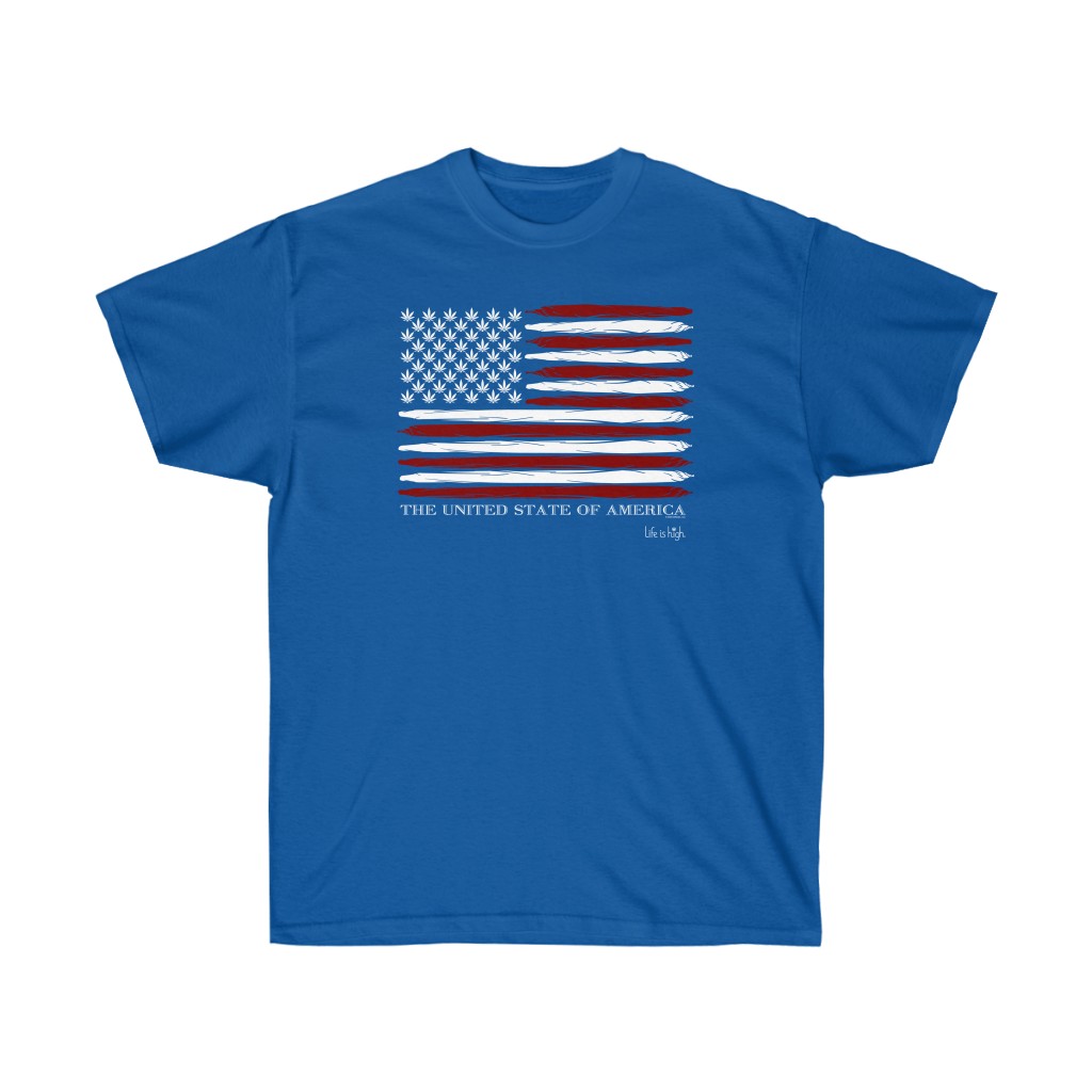 THE UNITED STATE OF AMERICA TEE UNISEX T-SHIRT - Life is High